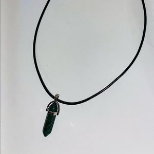 Green Gemstone necklace